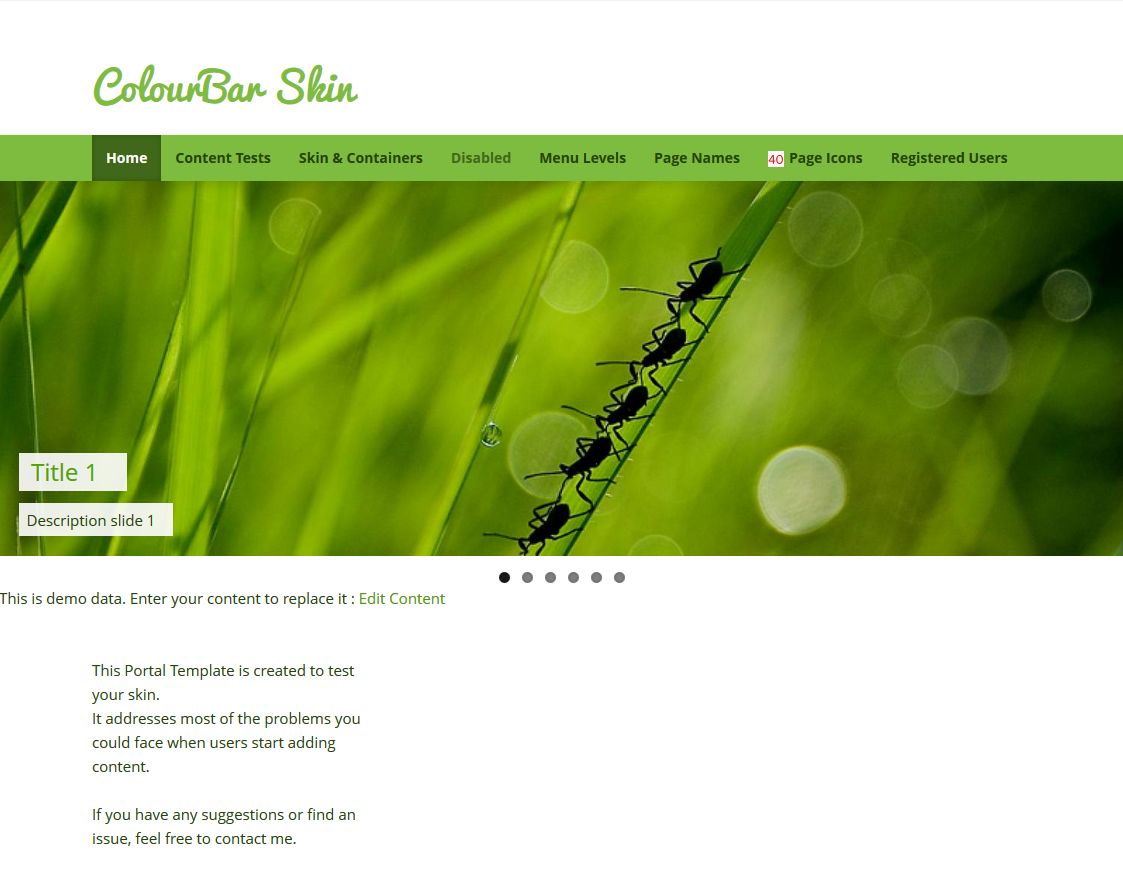 40FINGERS Single Page Menu